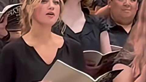Choir Lady reflects our Mother Holy Spirit for us lost boys @jasonackley8009