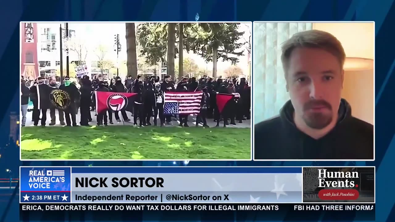 NICK SORTOR: ARRESTED FOR FILMING ANTIFA