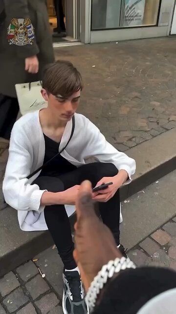 French kid refuses to say Salam alekum proudly stands for his country