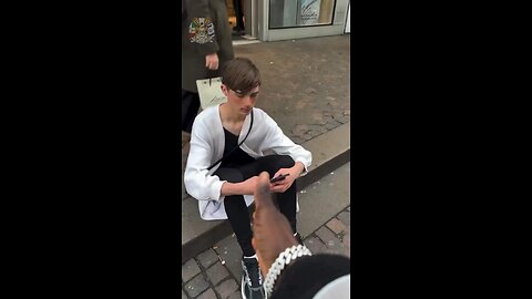 French kid refuses to say Salam alekum proudly stands for his country