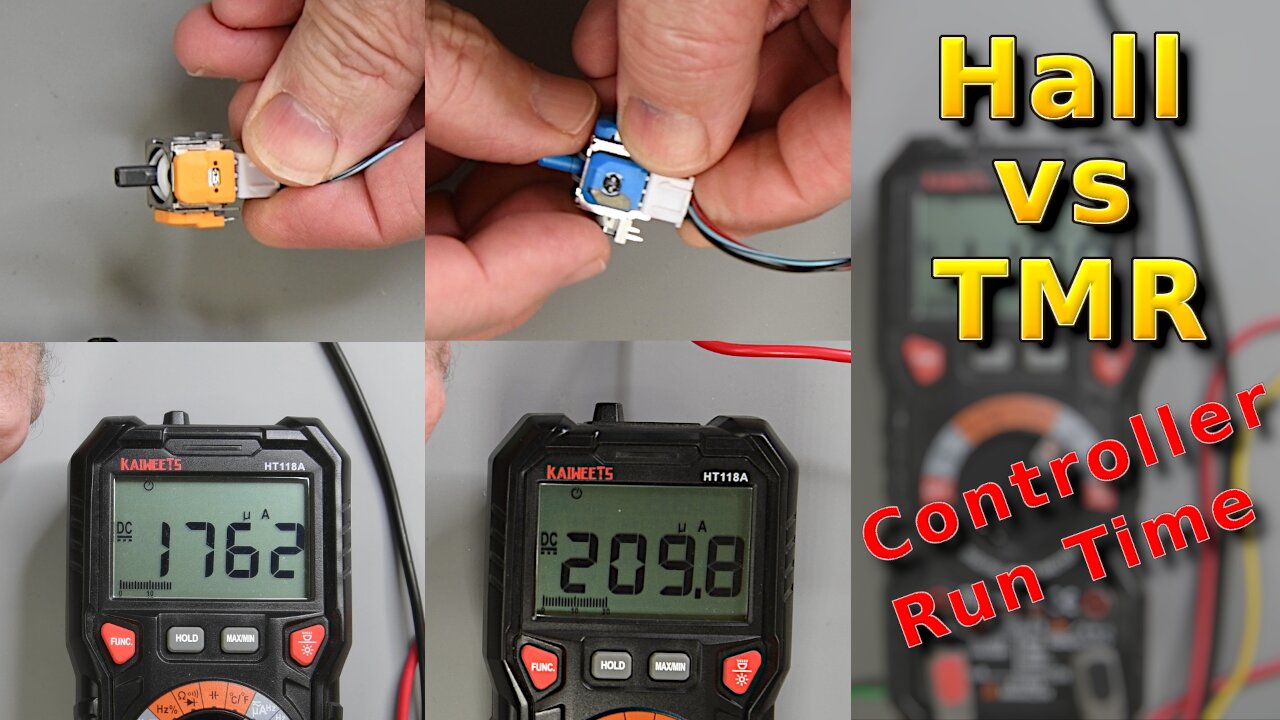 DualSense Battery Life Comparison Hall vs TMR