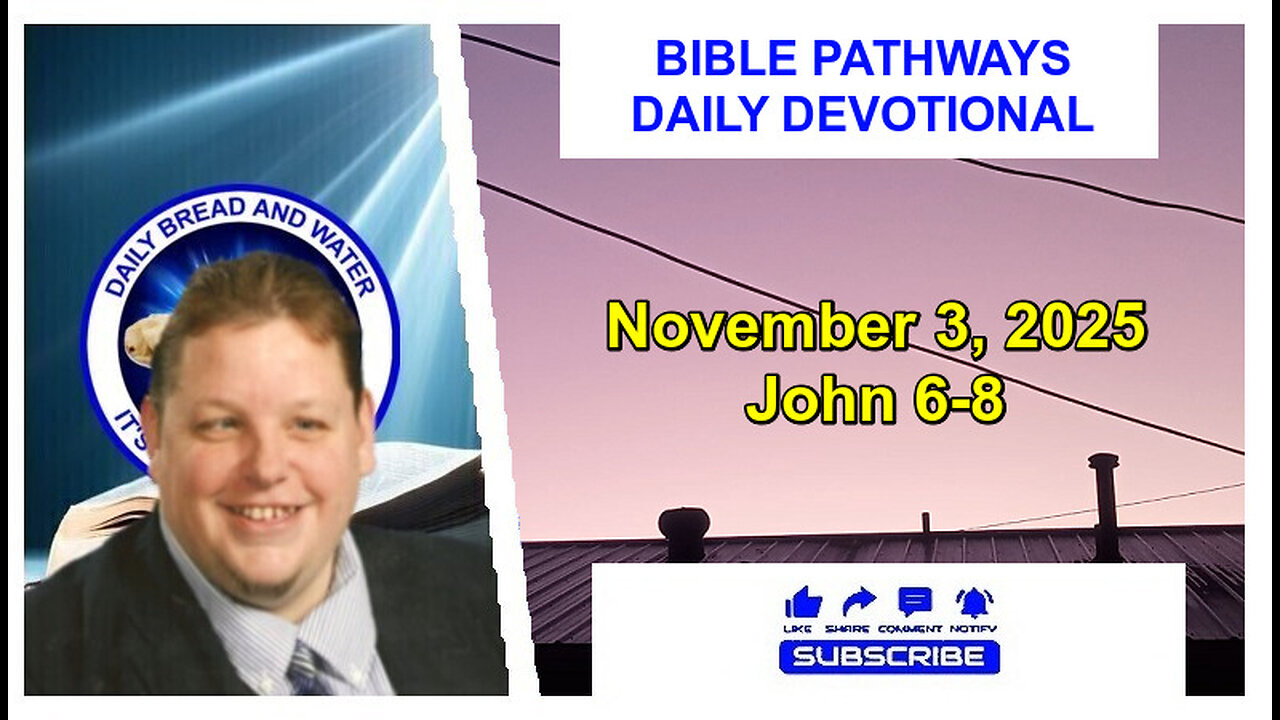 Bible Pathways Daily Devotional Nov 3, 2025