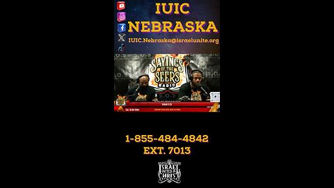 #IUIC #israelunitedinchrist #nathanyel7 #IUICNE #nebraska #Slavery #Prophecy #BHM365 #Blackhistory