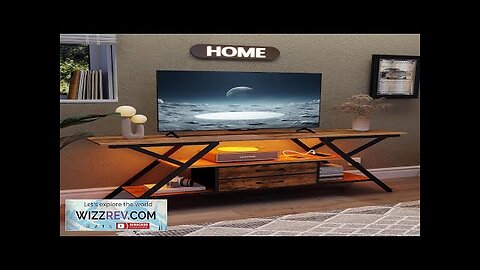 Modern 55" TV Stand with Power Outlet for TV up to 65 Review