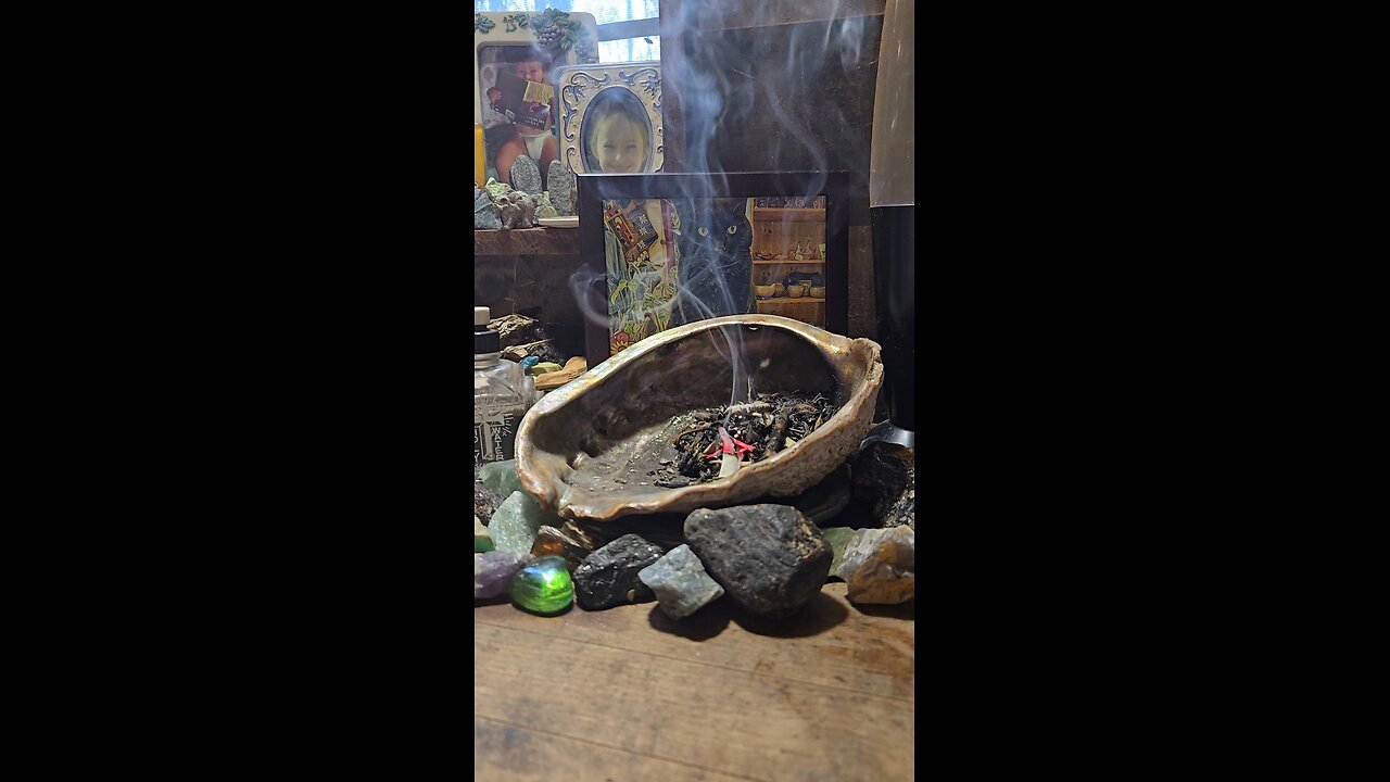 Daily cleanse for your space. Sending the lost souls to the light is magical and rewarding. #love