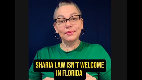 🚨 Sharia Law Isn’t Welcome In Florida 😱 #ASL #deaf #signlanguage