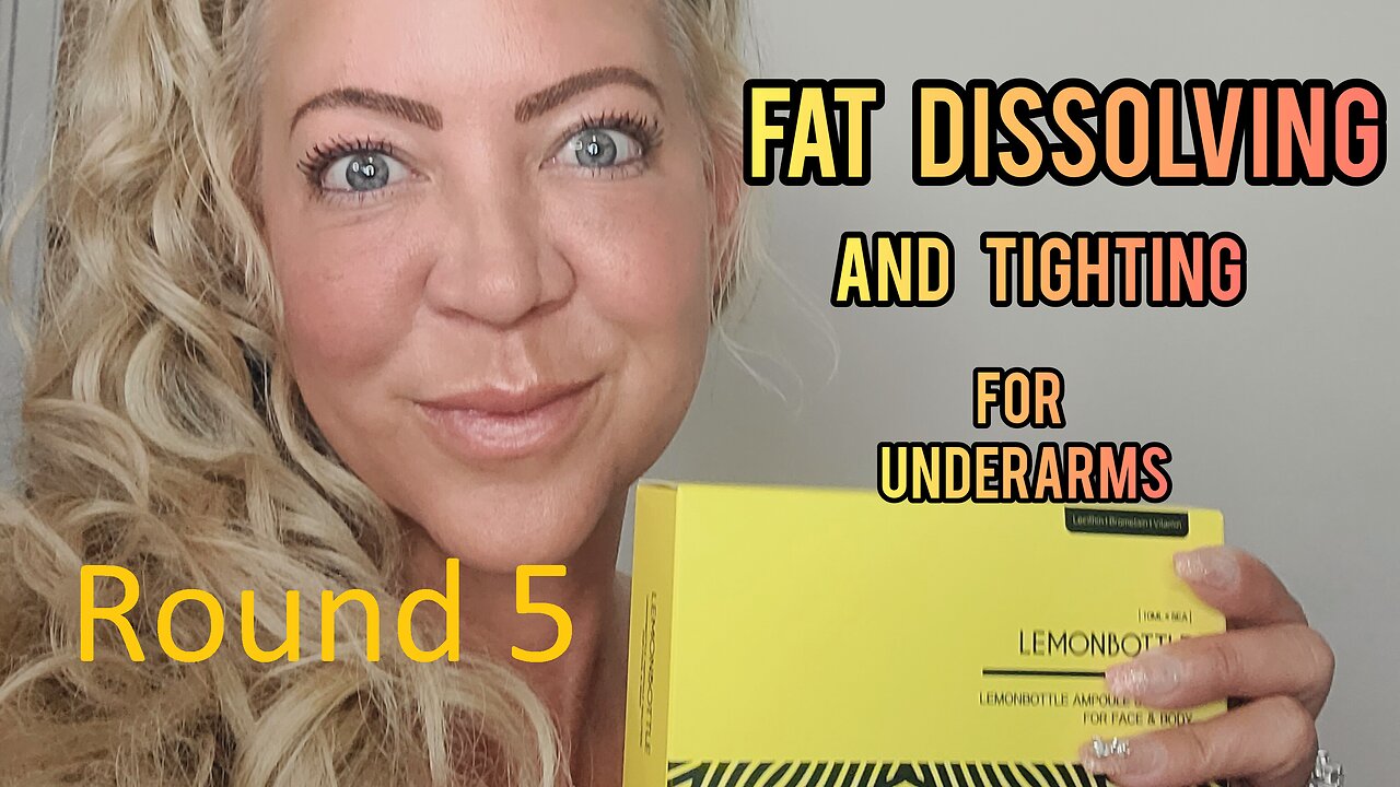 Lemon Bottle Fat Dissolve & Tightening for Underarms 😍 Round 5 Edited Version