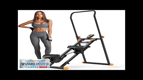 Niceday Vertical Climber Stair Climber for Full-Body Workout Compact & Foldable Cardio Review