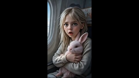प्यार में गिरा ख़रगोश 🐇💔 Plane Crash से बचा, मगर यादें ना बचीं 😢 | Emotional AI Story 2025 #ai