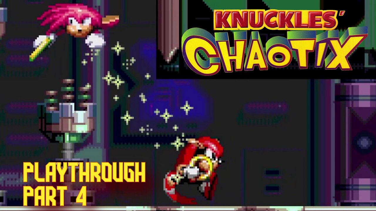 Knuckles' Chaotix (Sega 32x) - playthrough part 4