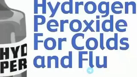 Hydrogen Peroxide For Colds And Flu