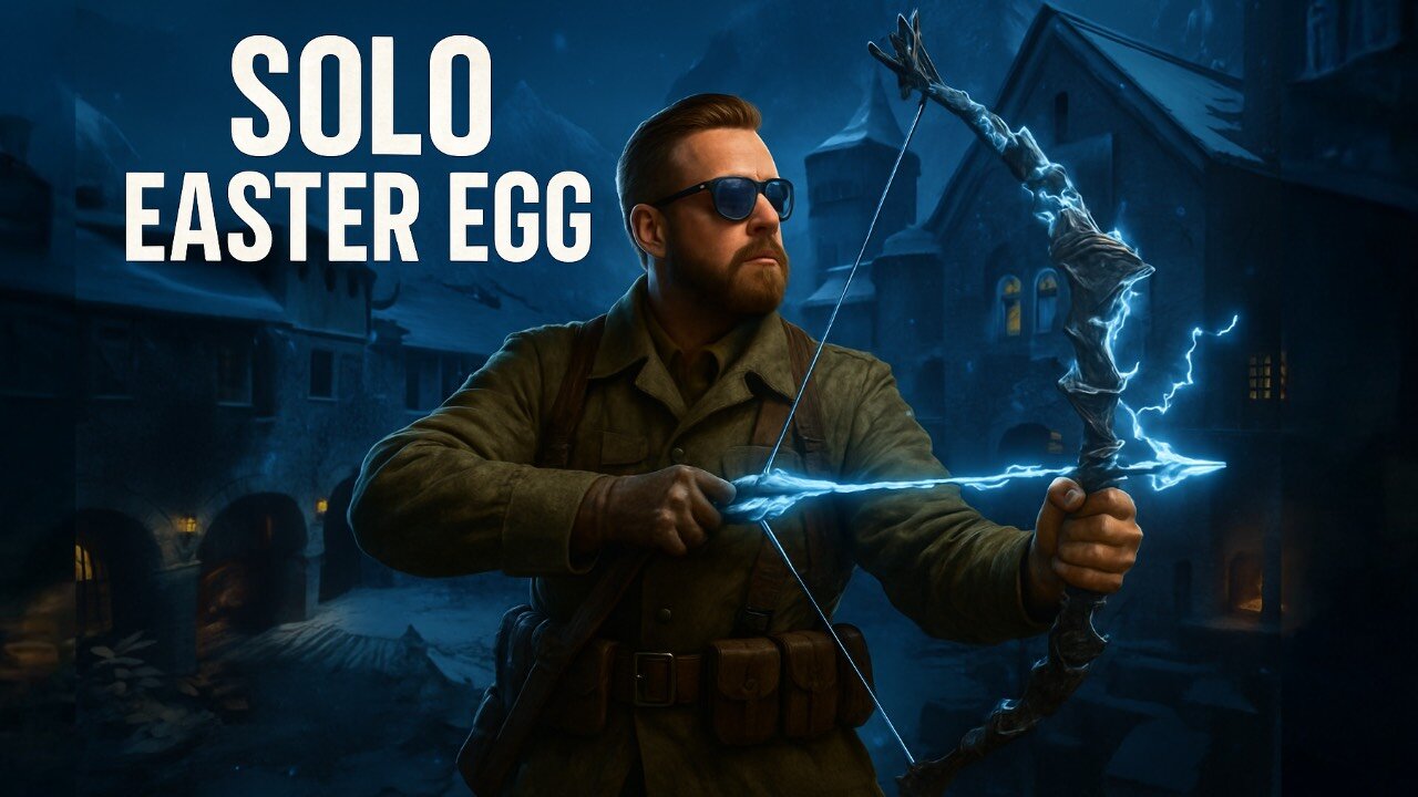 🔴BEATING Der Eisendrache SOLO Easter Egg – BO3 Zombies!