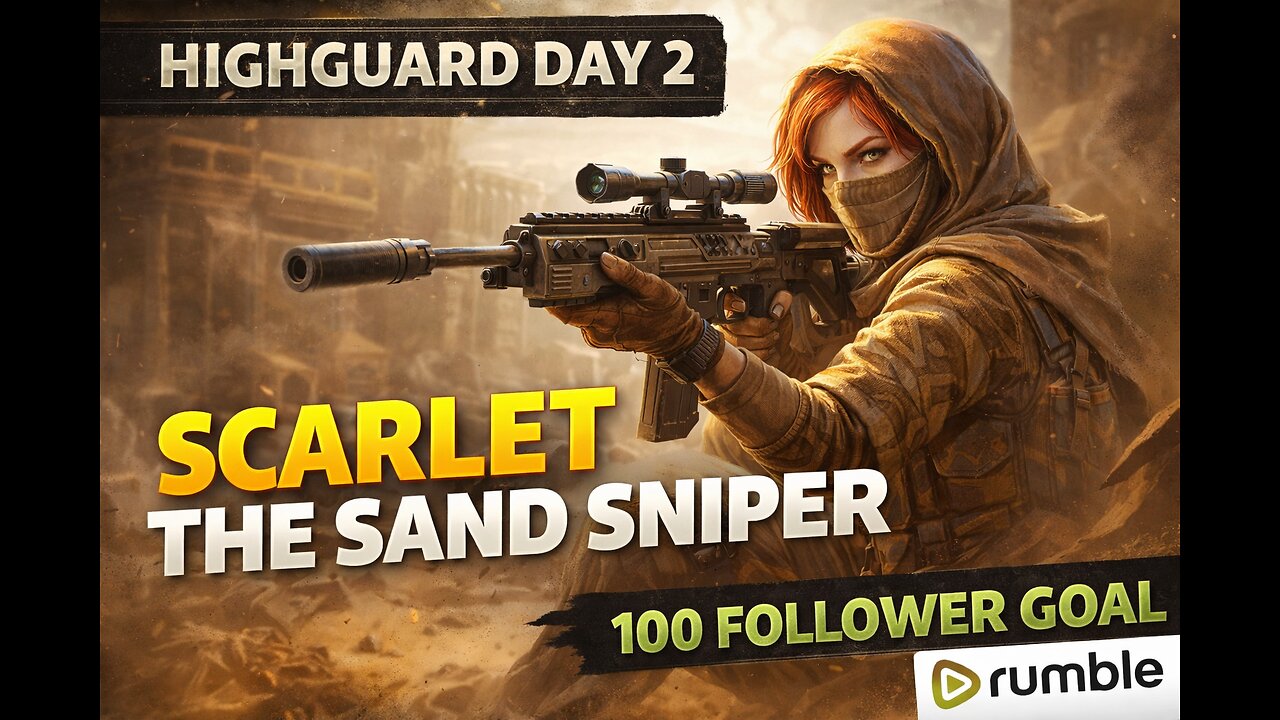 🔴Scarlet the Sand Sniper🔴