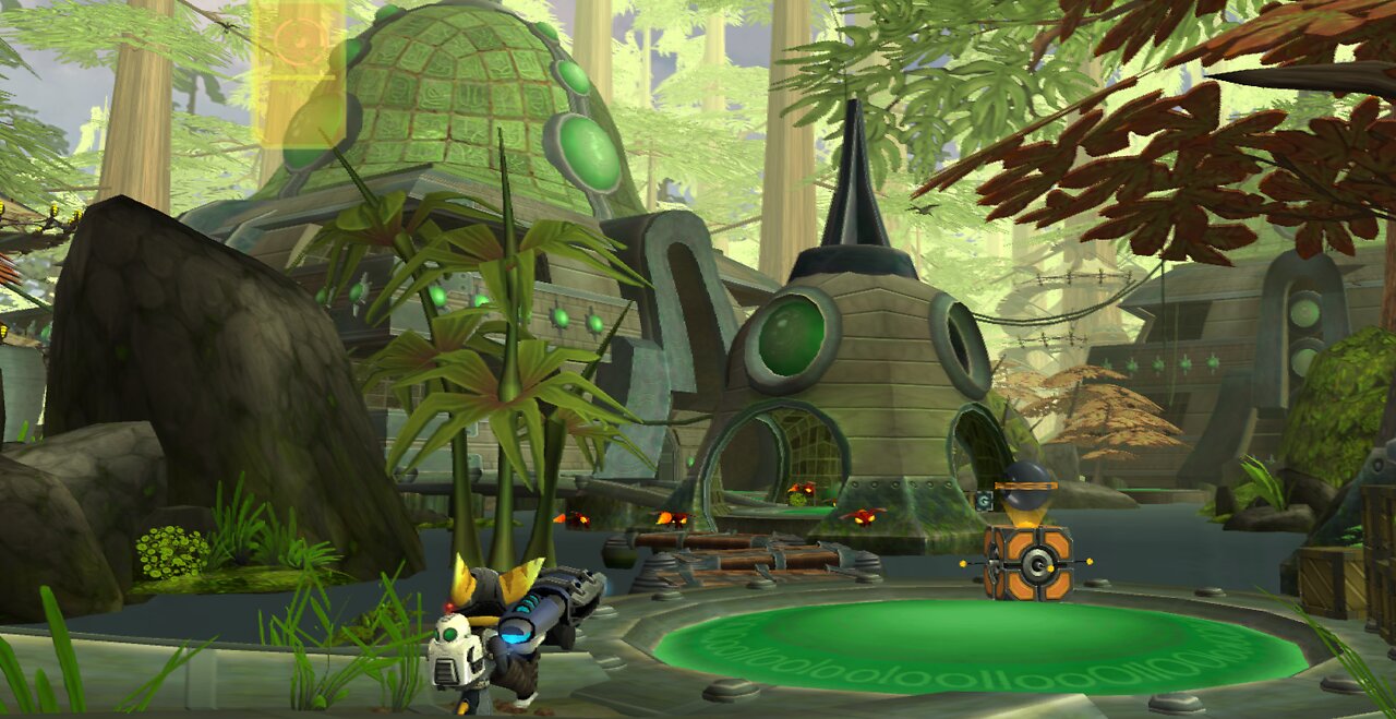 Ratchet and Clank 3 Planet Florana.
