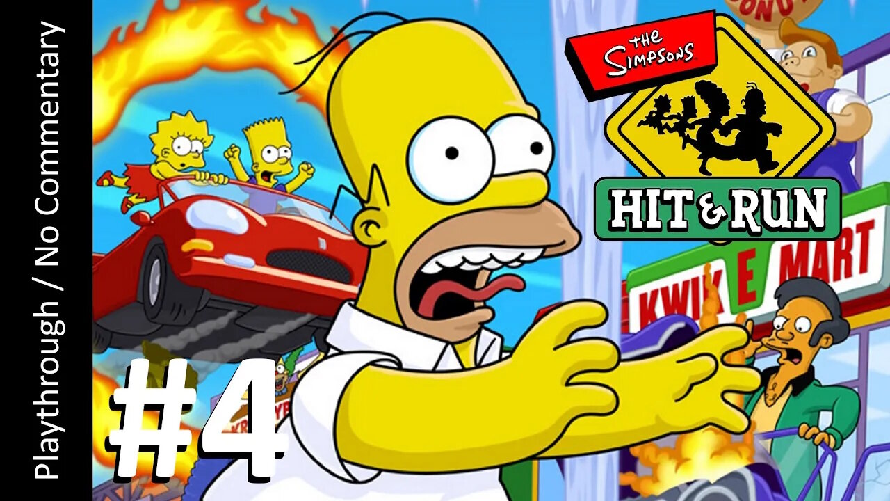 🍩The Simpsons: Hit & Run🚗(Part 4) playthrough