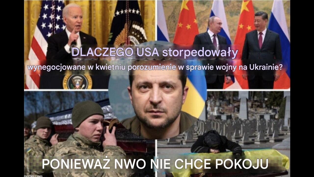 PRAWDA O WOJNIE NA UKRAINIE JEST UKRYWANA PRZED LUDZIAMI, PONIEWAŻ BOLI JOE BIDENA