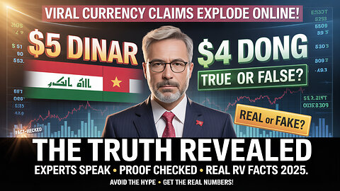💥 $5 Dinar & $4 Dong The Truth Behind the Viral Claims! 🌍📊 💥 Today's Iraqi Dinar News!