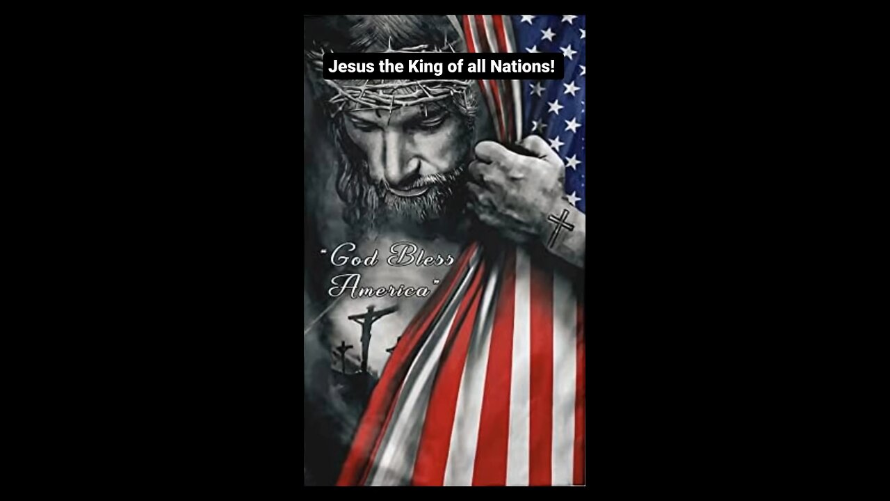 Jesus is the King of the whole world!
