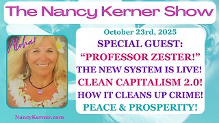 Special Guest: Prof Zester! New System=Live! Clean Capitalism 2.0 Cleans up Crime? Peace/Prosperity!