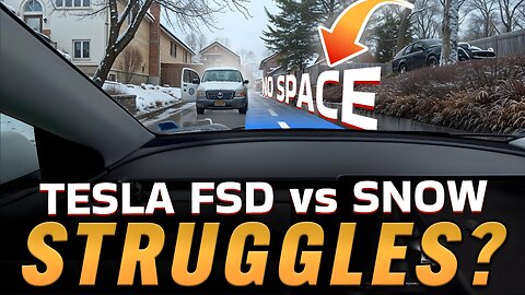 Can Tesla FSD 12.6.3 Handle Snowfall and Bad Weather?