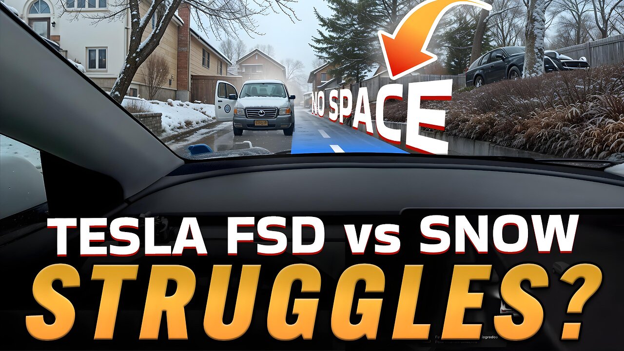 Can Tesla FSD 12.6.3 Handle Snowfall and Bad Weather?