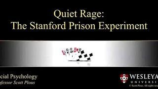 QUIET RAGE: THE STANFORD PRISON EXPERIMENT - 1992 DOCUMENTARY