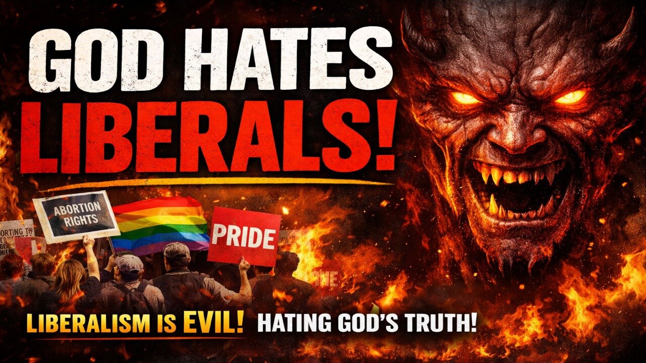God Hates Liberalism | Liberalism Is Evil According to Scripture