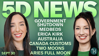 ✨ 5D NEWS Sept 30 • Government Shutdown, MedBeds, Erica Kirk & more!