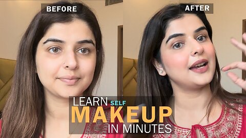 Self makeup at home in minutes _ Budget friendly makeup products _ Shilpa Khatwani