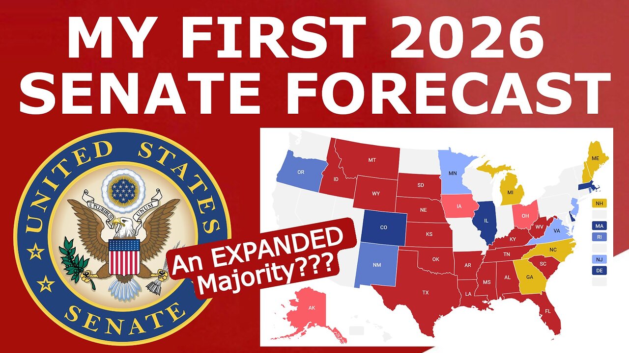 My FIRST 2026 Senate Map Prediction (December 23, 2024)