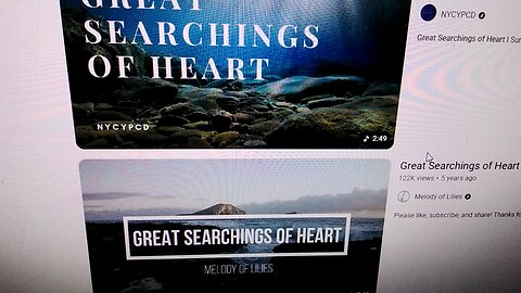 Great Searching's and Resolutions of Heart.