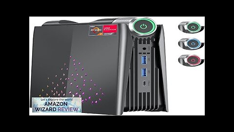 ACEMAGICIAN Mini Gaming PC，AMD Ryzen 7 5700U Mini PC 16GB DDR4 512GB Review