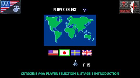 The Cutscene Project: "Aero Fighters" [Mao (F-15] (Arcade - 1992) [NA Version]