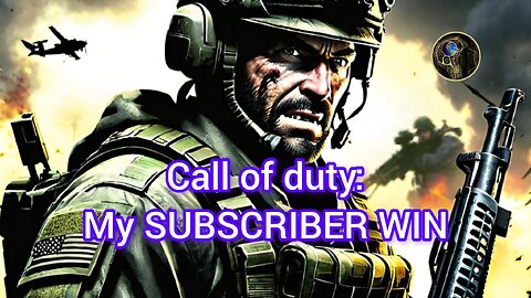 call of duty WINNING thanks to a subscriber