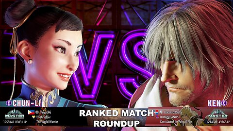 Kuya Kalbo SF6 Ranked Match Roundup. Chun Li Master Rank [Hori Fight Stick]