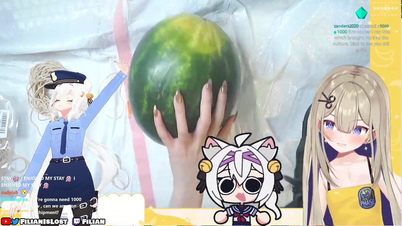 Filian Gets Shiina to Pop Her Melon (11/5/2025)