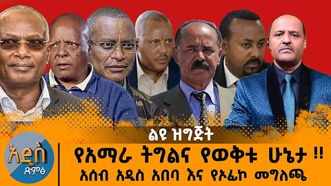 02/24/25 የአማራ ትግል እና የወቅቱ ሁኔታ !! አሰብ አዲስ አበባ እና የኦፊኮ መግለጫ