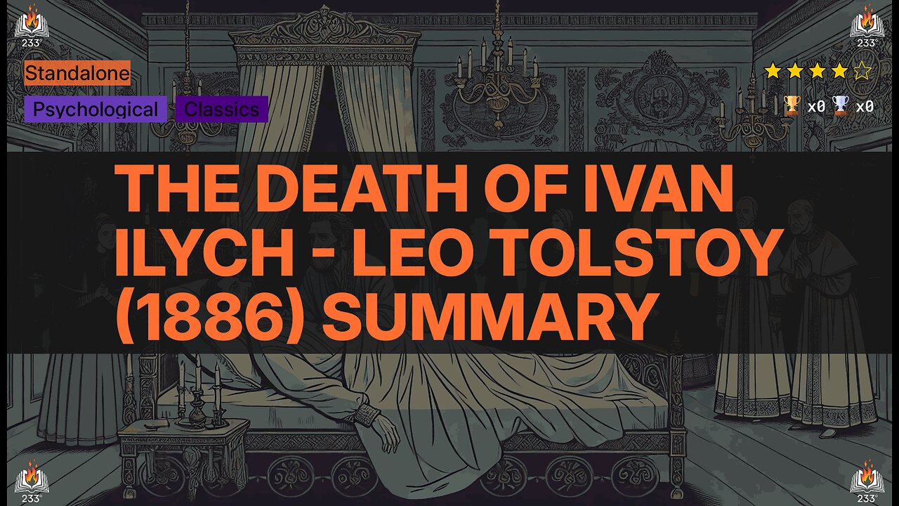 The Death of Ivan Ilych - Leo Tolstoy (1886) Summary