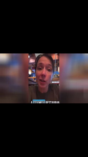 Liberal White Woman In A Mexican Restaurant Requests To Be Served By An LGBTQ Or Tranny