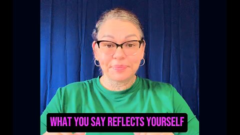 God Said This: What You Say Reflects Yourself.. 😬 #ASL #deaf #signlanguage