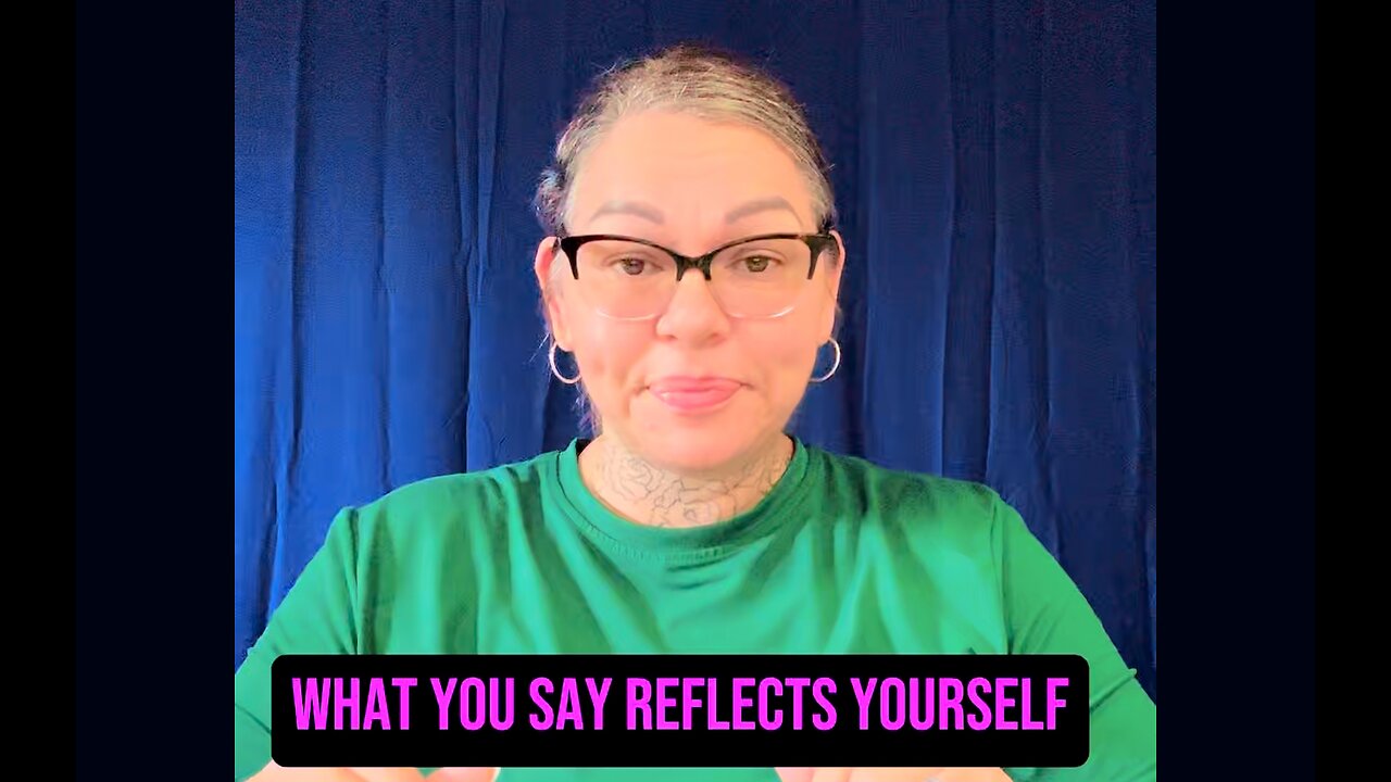 God Said This: What You Say Reflects Yourself.. 😬 #ASL #deaf #signlanguage