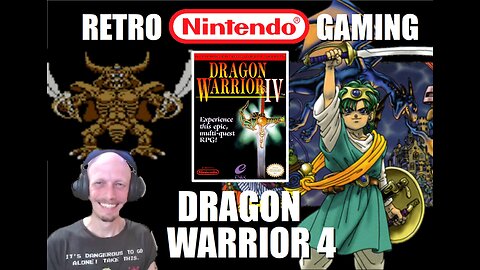 Dragon Warrior 4 (NES): Confront the Demon NecroSaro for a Final Boss Battle in a MultiQuest RPG