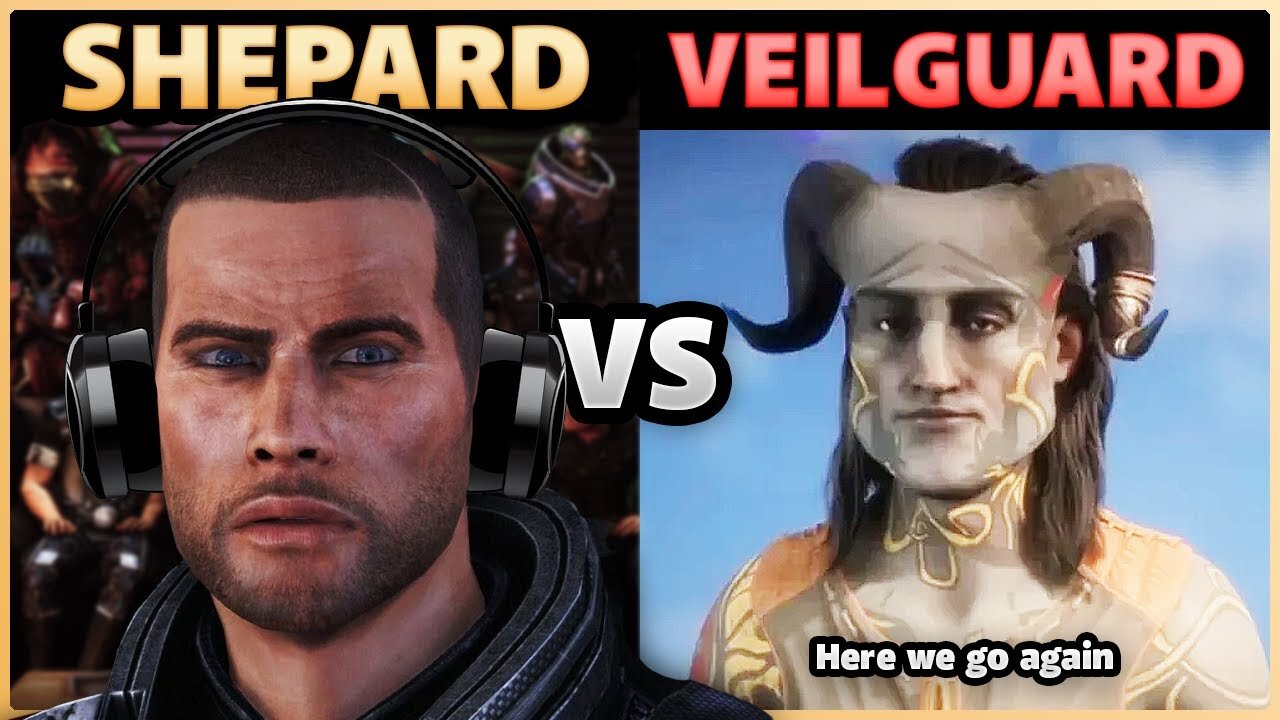 Dantics: Commander Shepard Plays Veilguard - But Probably Shouldn't.. Again