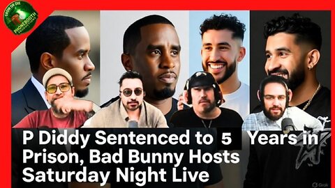 P Diddy Sentenced, Bad Bunny Hosts SNL, Hamas/Israel Meeting Live Stream