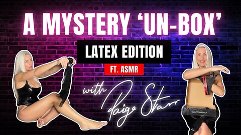 Honour Clothing Latex Mystery Box Unboxing & Try On Haul (+ASMR)