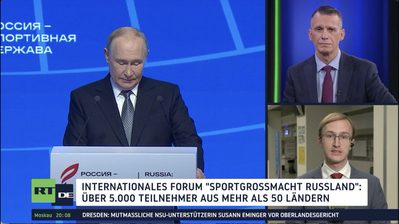 Internationales Sportforum in Russland: 5.000 Teilnehmer aus aller Welt