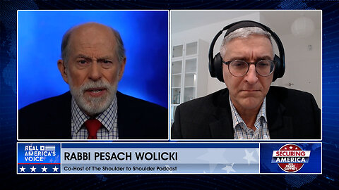 With Rabbi Pesach Wolicki