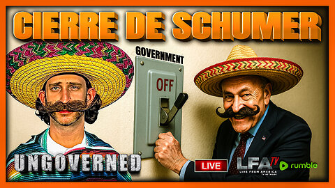 THE SCHUMER SHUTDOWN IS UPON US! | UNGOVERNED 10.1.25 10AM