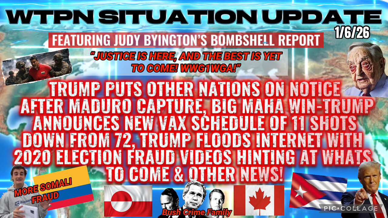 WTPN SITUATION UPDATE FEATURING RESTORED REPUBLIC 1/6/26