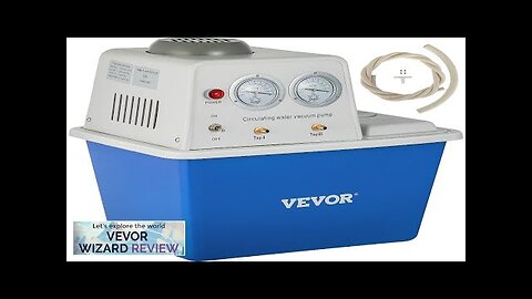 VEVOR Lab Multi-Purpose Water Circulating Vacuum Pump15L with 2 Off-Gas TapsStainless Review